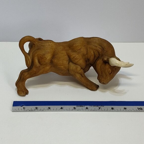 Napcoware Ceramic Bull Planter Sculpture MidCentury Modern C-4889 No Chips Dirty - Picture 11 of 13
